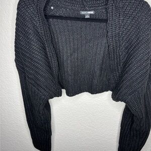 Fashion Nova sparkle Knit Shrug